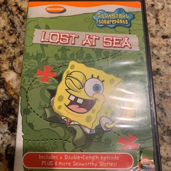 Nickelodeon | Media | Spongebob Squarepants Lost At Sea Dvd